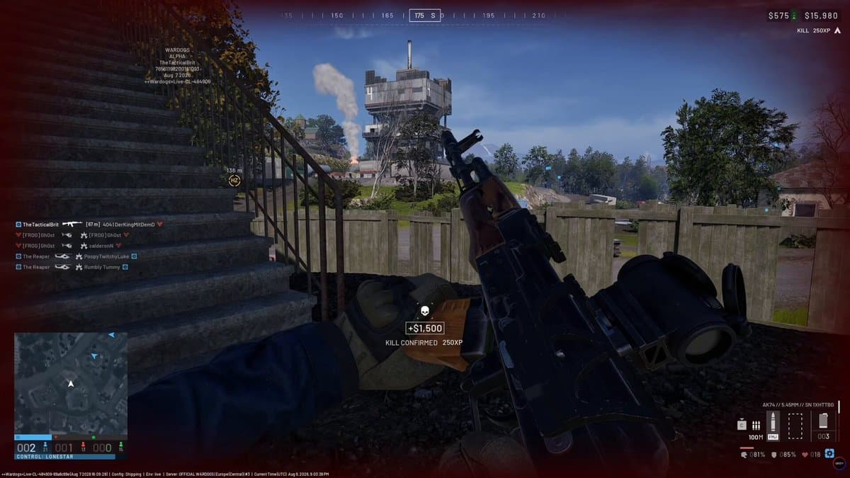 WARDOGS in the FPS space, summed up by @TheTacticalBrit. Performance has been a focus sin…