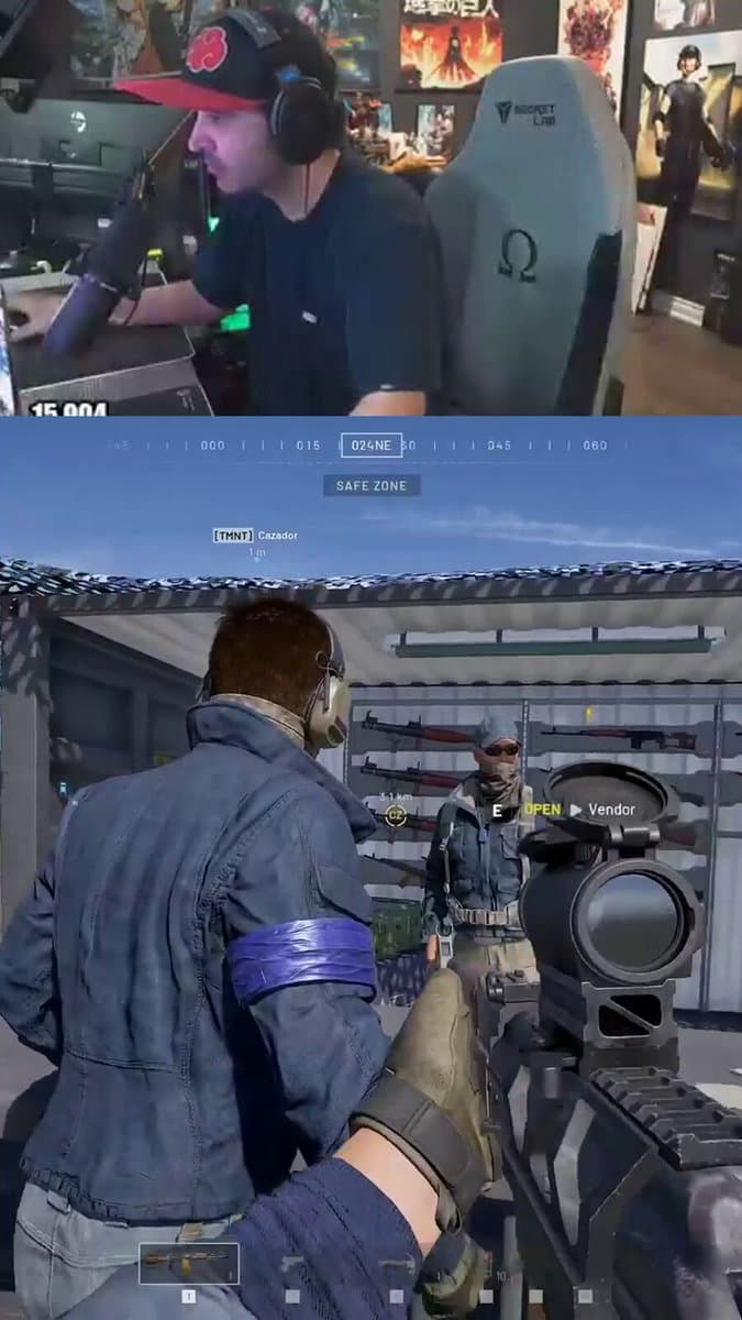 Someone get this man a pilot @summit1g First day on WARDOGS.