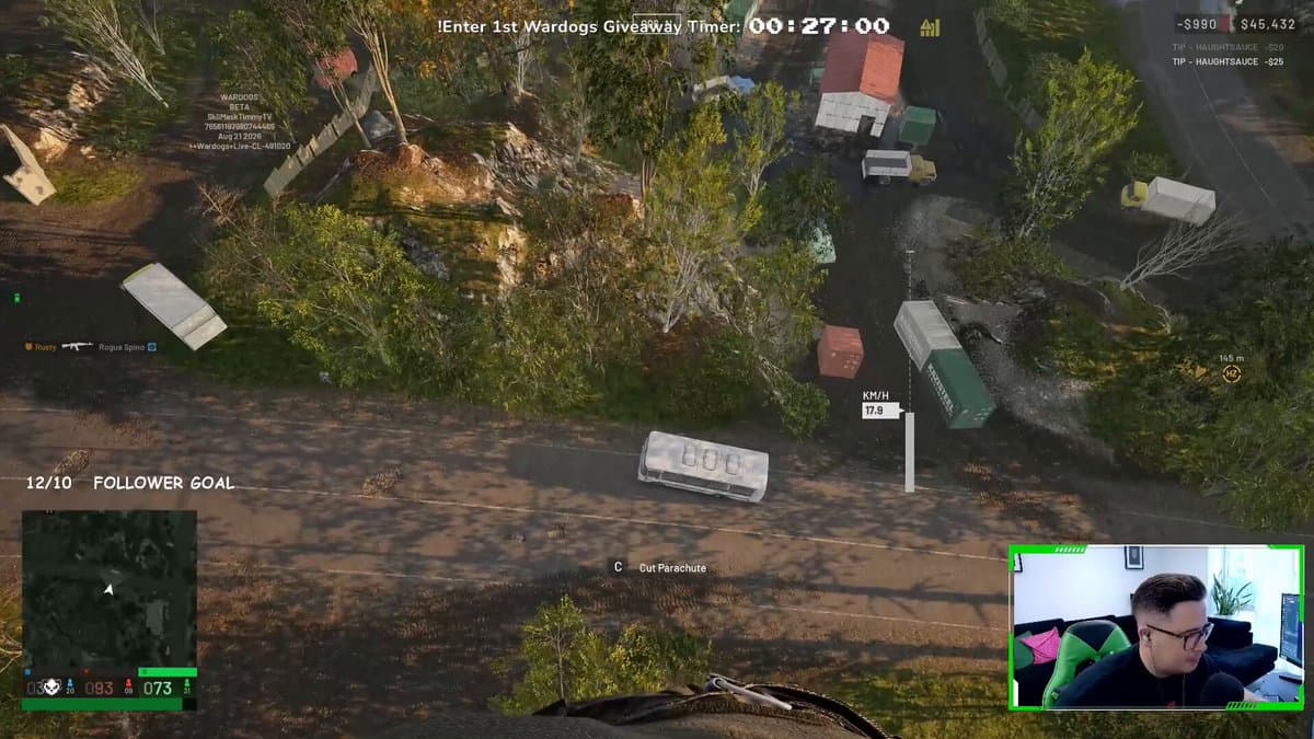 😂 I'm not mad. You are. Tactical tree landing. @WARDOGS