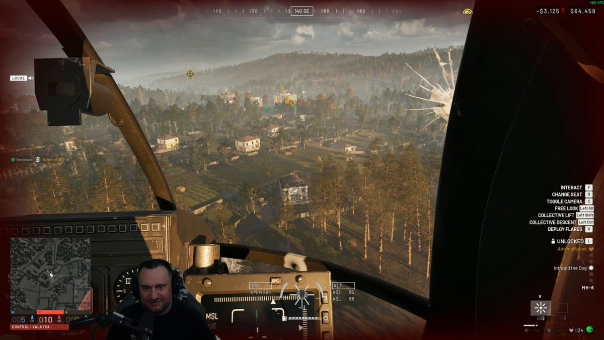 I am LOVING the sandbox nature of @WARDOGS Need a medic on a roof in the middle of a fire…