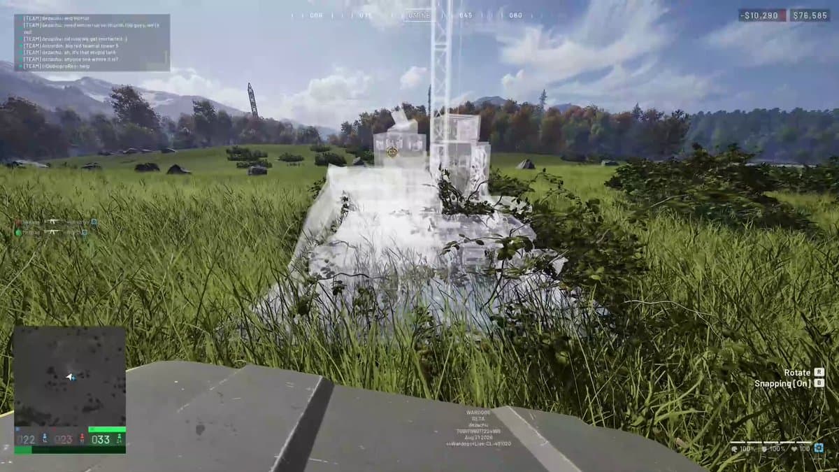 I'm in love with all that @WARDOGS lets you do. Artillery tanks wrecking you? Team spot o…