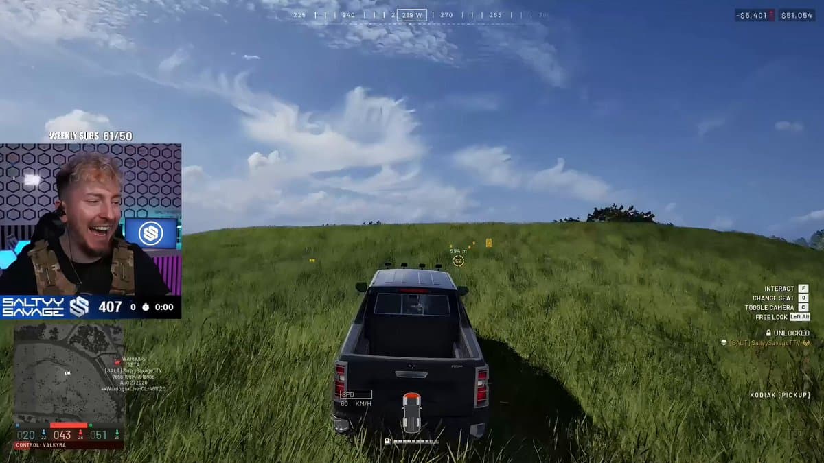 Had a cool Cinematic Moment of a Heli flying by as I was heading back into the action in…