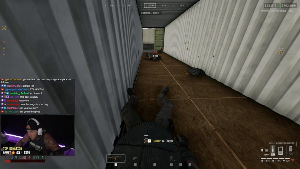 Intense combat medic @timthetatman 💪