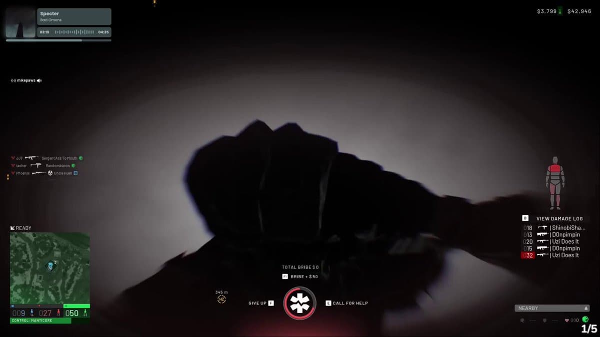 Reviving downed enemy players always leads to funny moments in WARDOGS. Razhalla shows th…