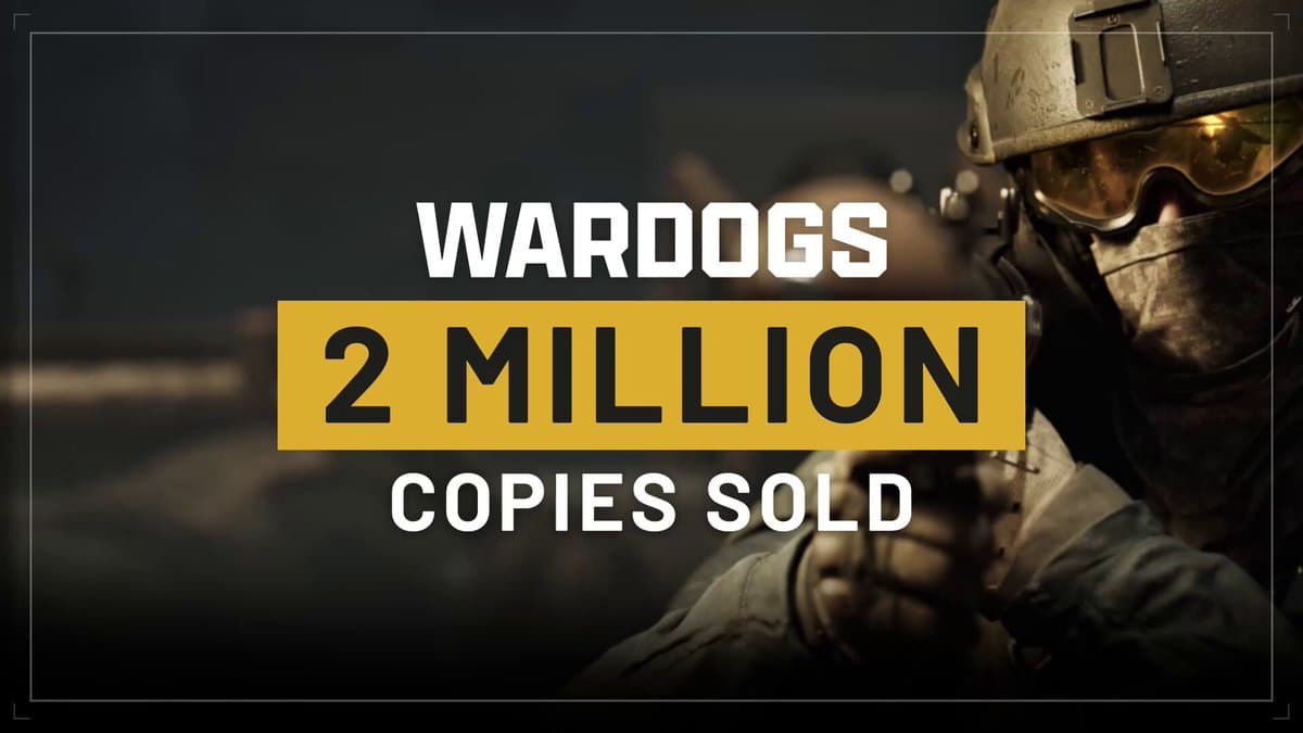 2 MILLION COPIES of @WARDOGS SOLD! Thank you. We made WARDOGS to play with our friends. W…