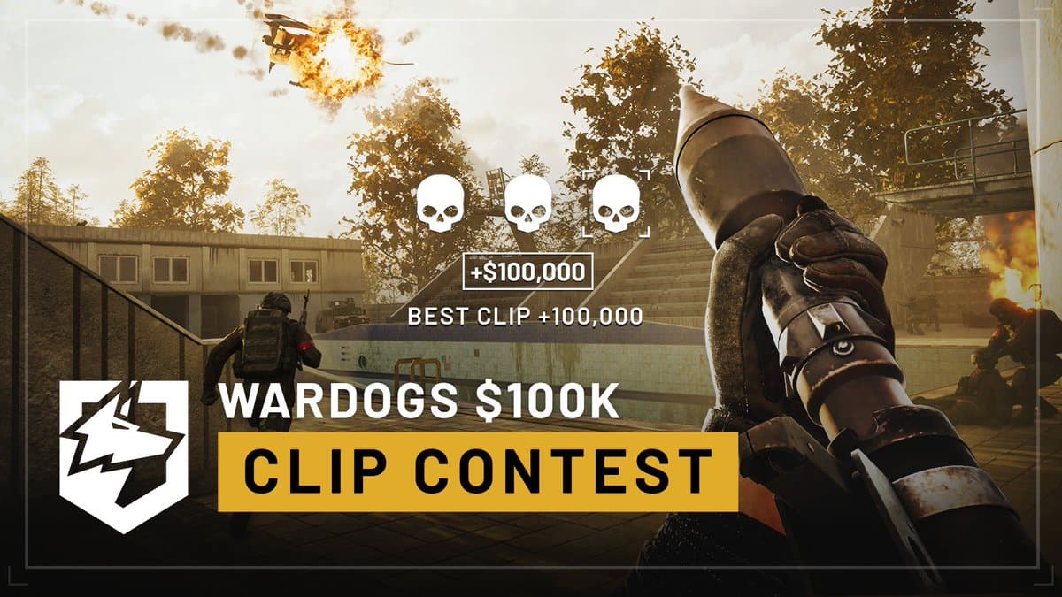 Announcing the WARDOGS $100K Clip Contest. $100K REAL CASH! Life-changing for one player.…